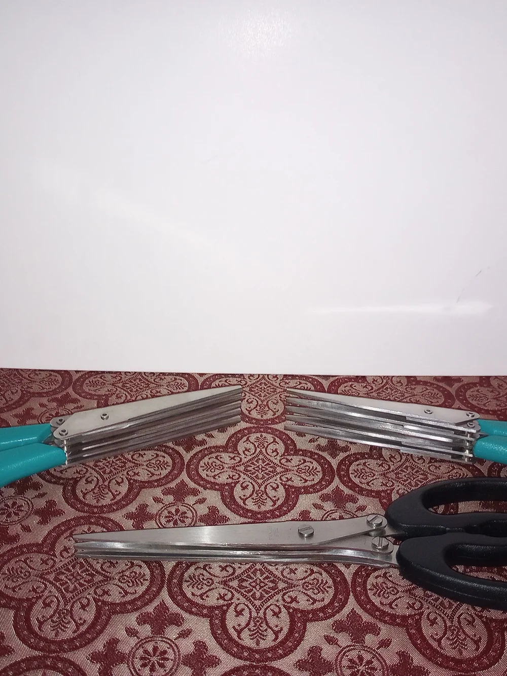 Herb Stripper and Scissors Set - Teal and Black